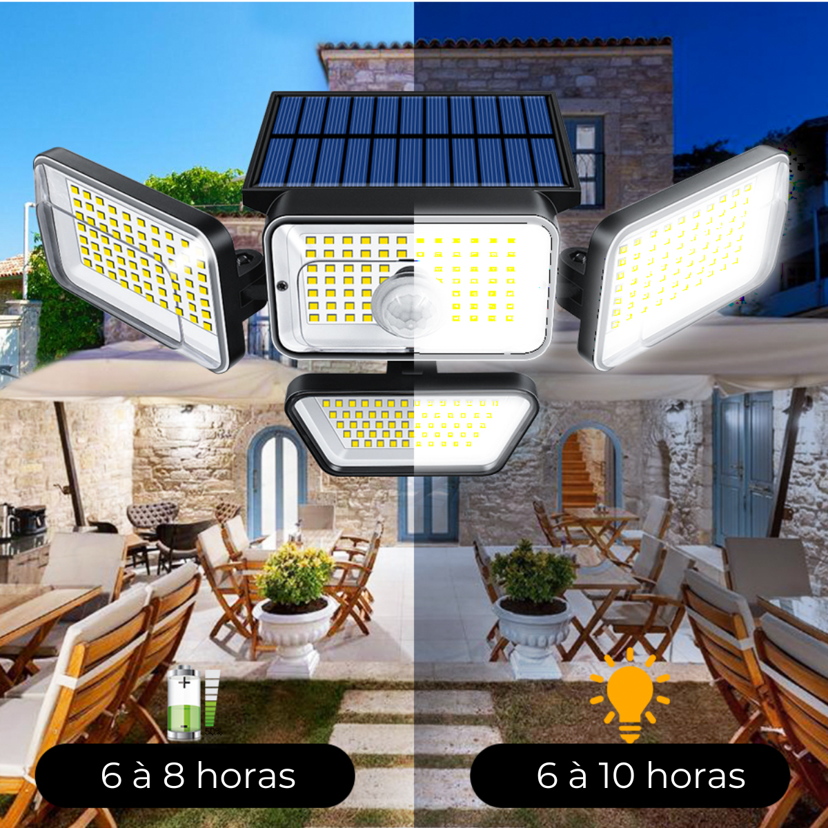 Refletor Solar MaxLight 333 LEDs