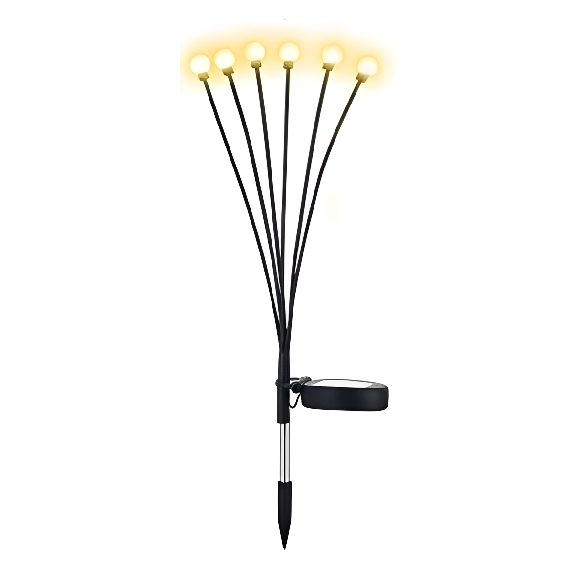 Luminária Solar Led Vagalume para Jardim à Prova D'Água