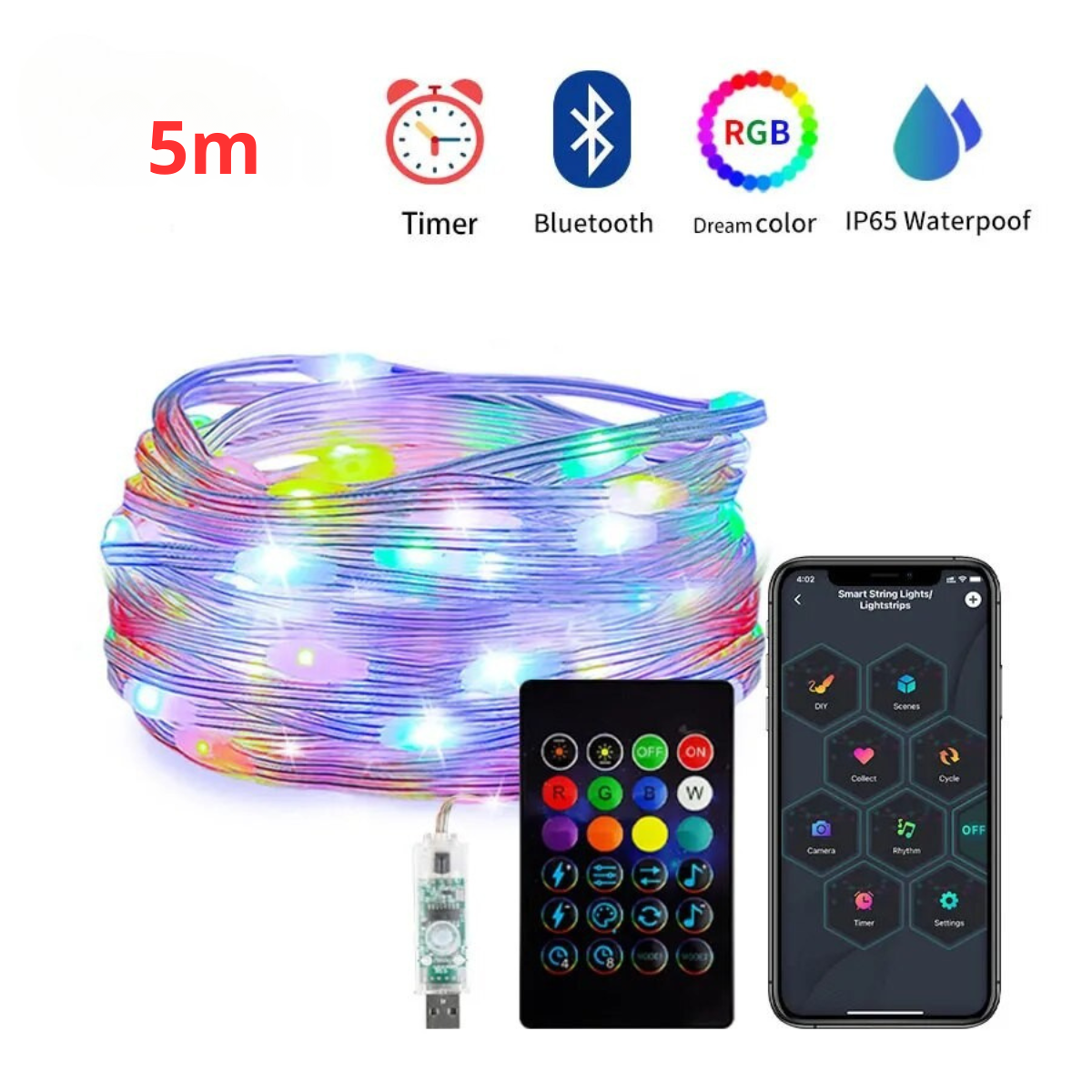 Pisca-Pisca SmartColors com Aplicativo