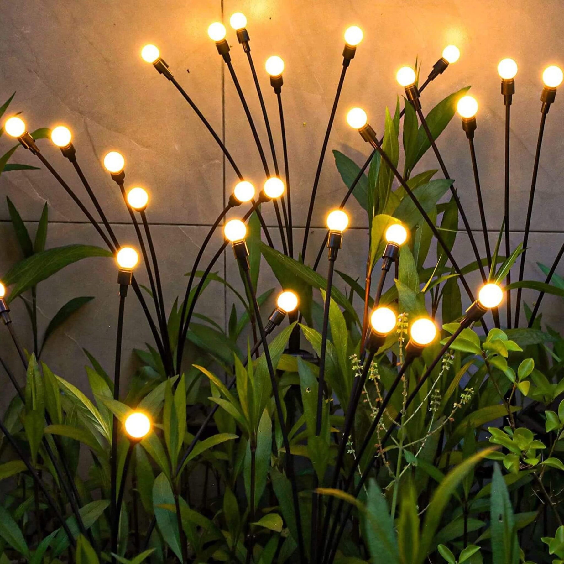 Luminária Solar Led Vagalume para Jardim à Prova D'Água