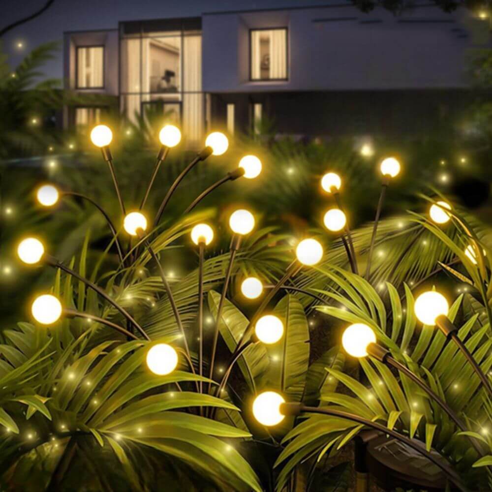 Luminária Solar Led Vagalume para Jardim à Prova D'Água