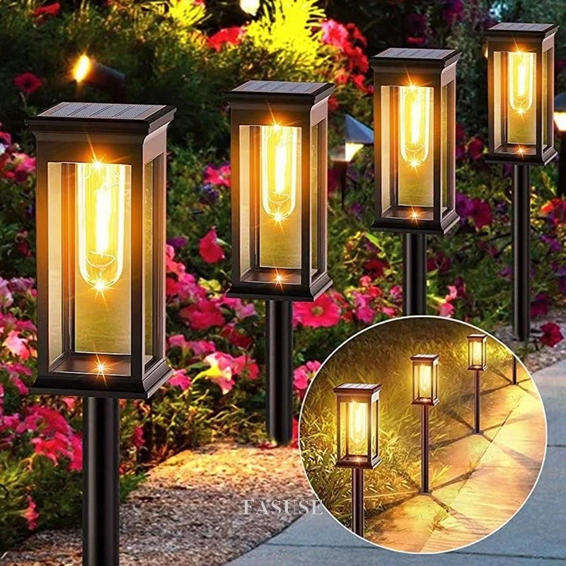 Luminária Solar de Jardim à Prova D'Água -  SquareLight