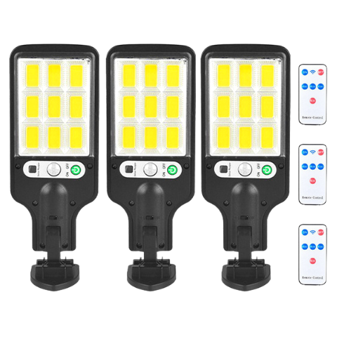 Refletor Solar LED com Sensor de Movimento