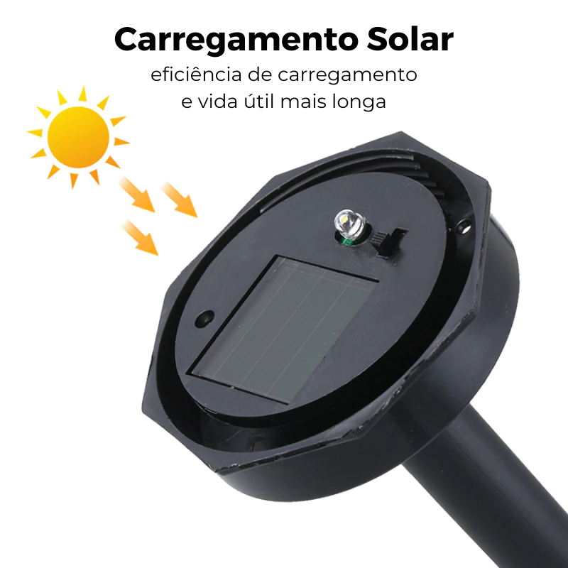 Lâmpada LED Solar para Jardim