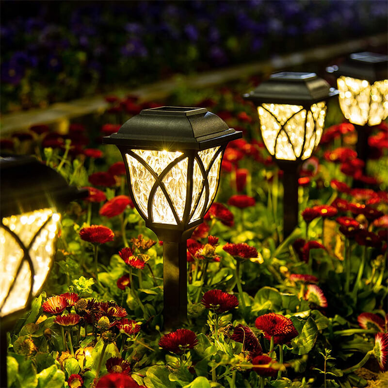 Luminária Cristal Solar de Jardim - CrystalLight