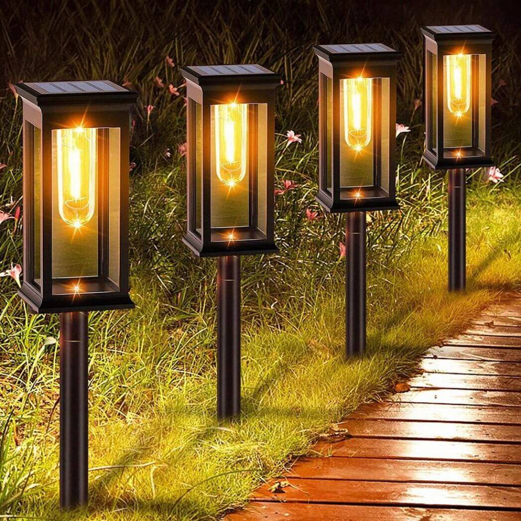 Luminária Solar de Jardim à Prova D'Água -  SquareLight