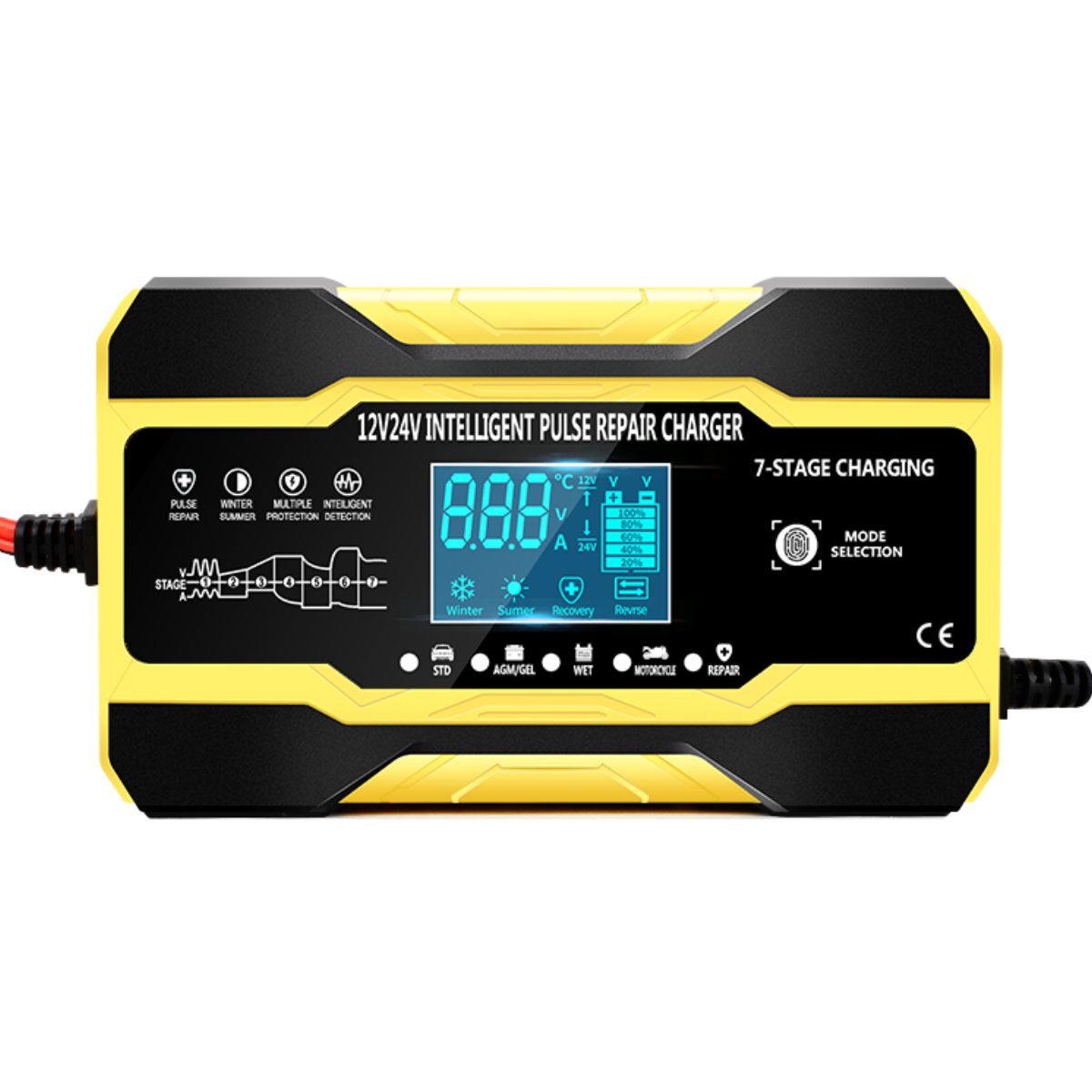 Carregador de Bateria Automotivo 12v/24v