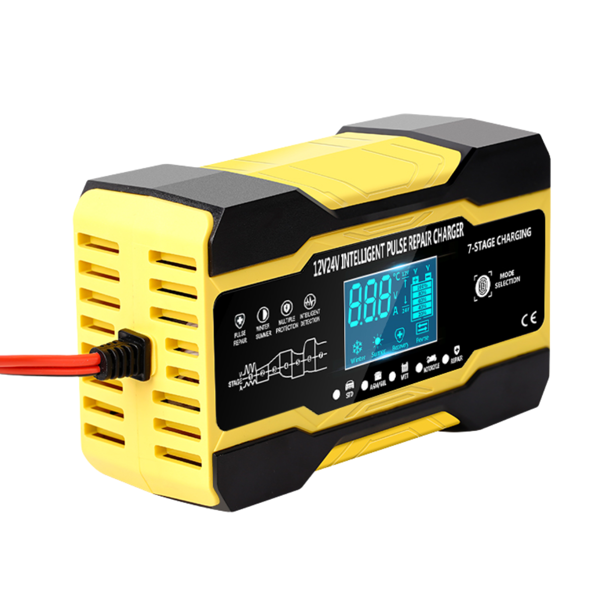 Carregador de Bateria Automotivo 12v/24v