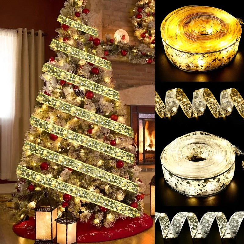 Fita de Natal com Pisca Pisca LED