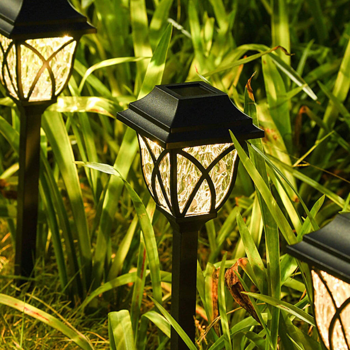 Luminária Cristal Solar de Jardim - CrystalLight