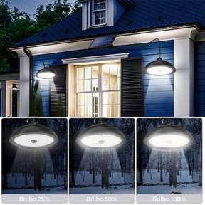 Luminária Solar LED Pendente