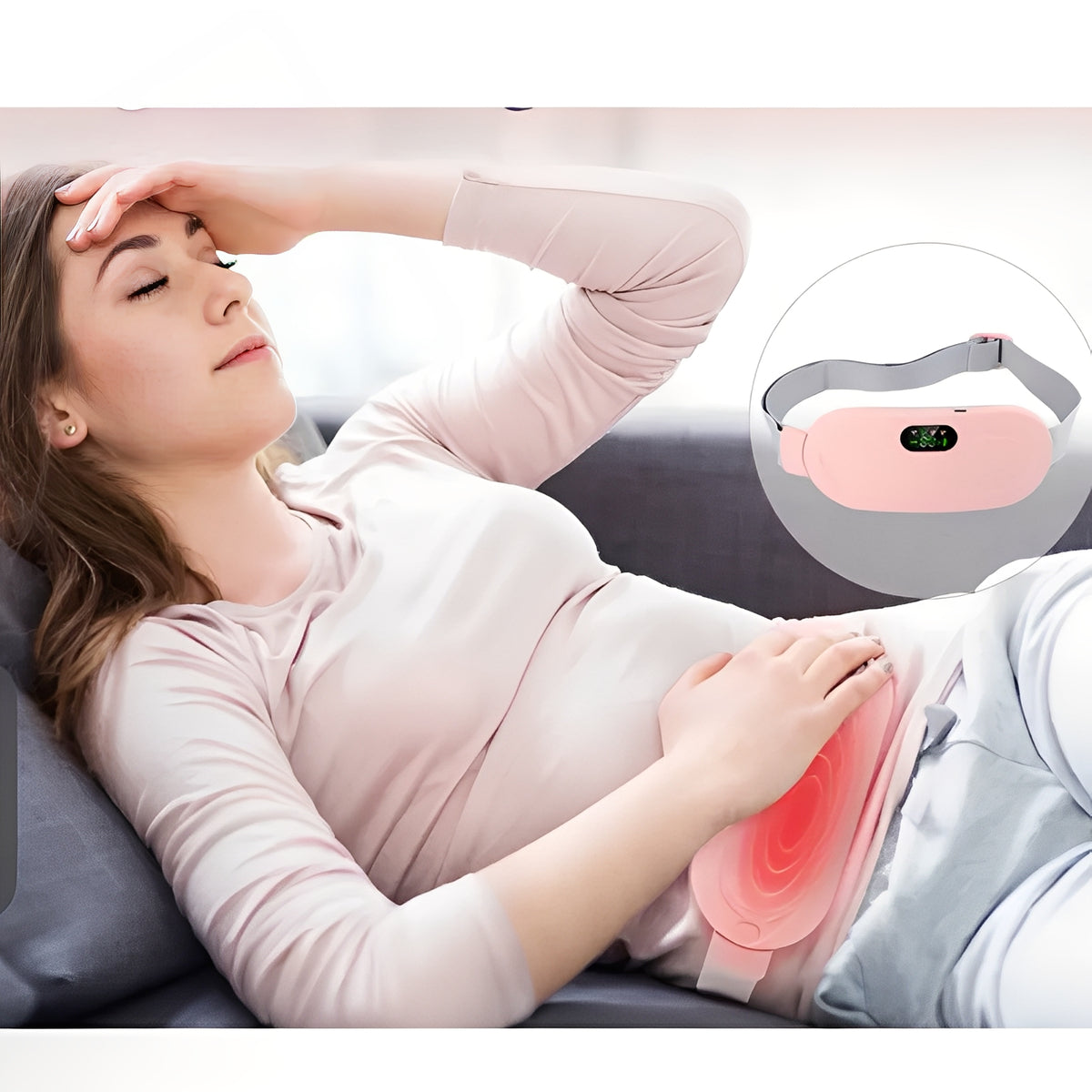 Cinta TermoRelax Pro - Alívio Imediato para Cólicas