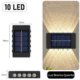 Arandela Solar 10 LEDs